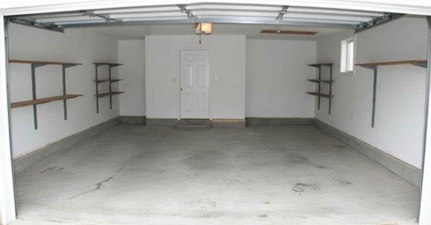 After - Clean, decluttered space