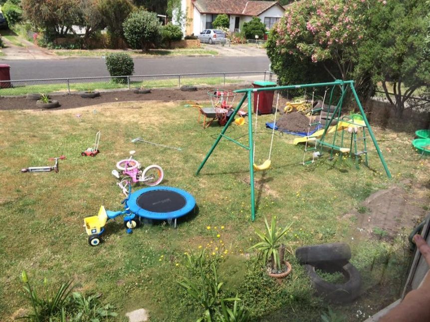 Before - Cluttered space